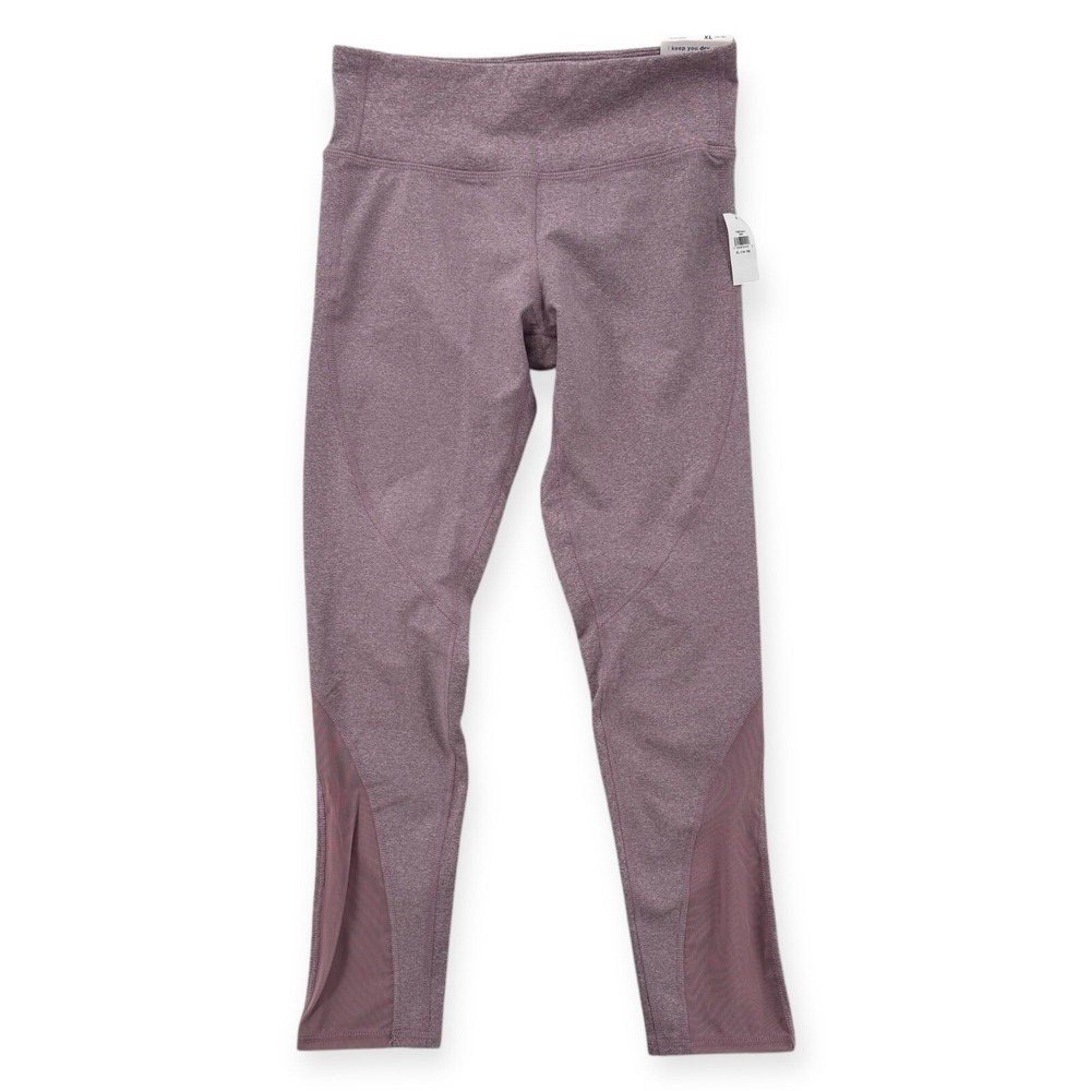 Old Navy Active Girls Leggings XL 14-16 Go Dry Pink Mid Rise 7/8 Ankle Pants NWT